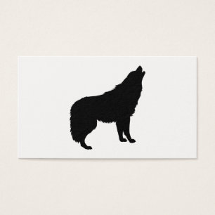 Howling Wolf Silhouette