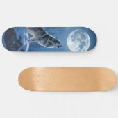 Howling Wolf Skateboard (Horizontaal)