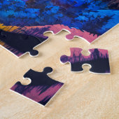 Howling Wolf Surreal Fantasy Legpuzzel (Zijkant)