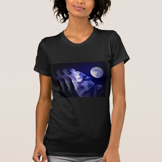 Howling Wolf T-shirt (Voorkant)