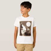 Howling Wolf T-shirt (Voorkant volledig)
