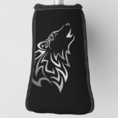 Howling Wolf Tribal Golfheadcover (Draai 90)