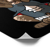 Howloween German Shorthaired Pointer Halloween Poster (Hoek)