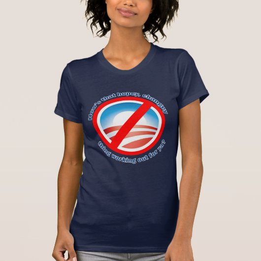 Hows dat Hopey Changey Ding voor jou werkt? T-shirt (Voorkant)