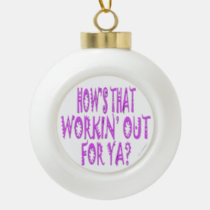 Hows die voor Ya werken Keramische Bal Ornament