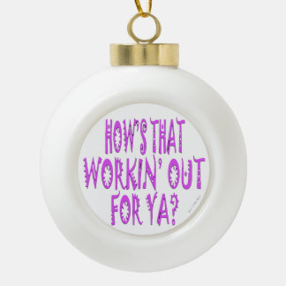 Hows die voor Ya werken Keramische Bal Ornament