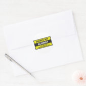 Hows My Dancing Ronde Sticker (Envelop)