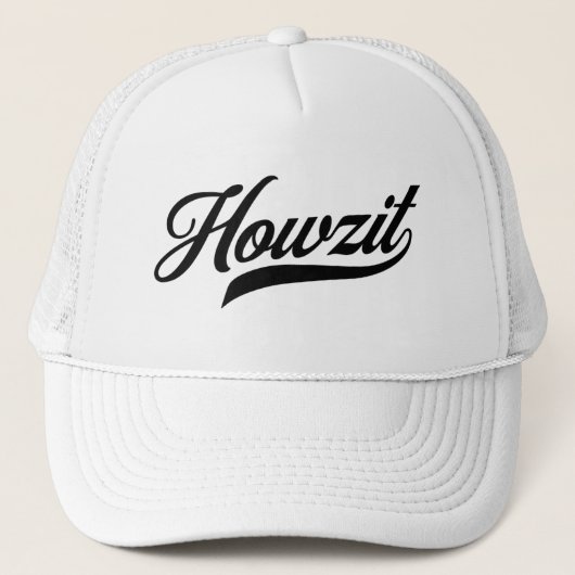 Howzit | Zuid-Afrikaanse Trucker Hat Trucker Pet (Voorkant)