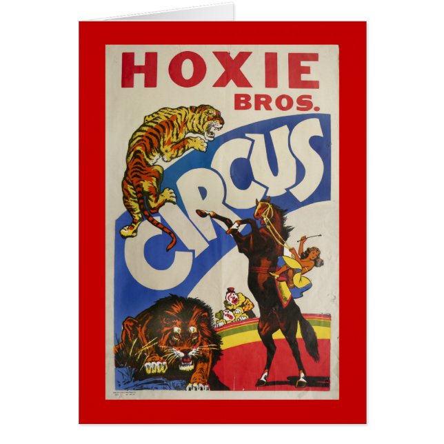 Hoxie Bros. Circus (Voorkant)