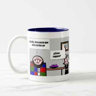 hoy cocino yo tweekleurige koffiemok