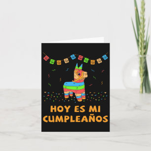 Hoy Es Mi Cumpleanos Pinata Birthday Cinco de Mayo Kaart