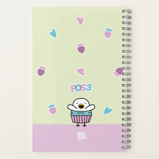 │Hoy me siento dulce Notitieboek (Achterkant)