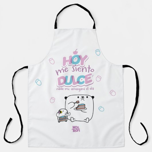 │Hoy me siento dulce Schort (Voorkant)