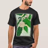 Hoya macrophylla _Variegata_ Huis Plant Art T-Shi T-shirt (Voorkant)
