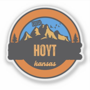 Hoyt, Kansas Sticker