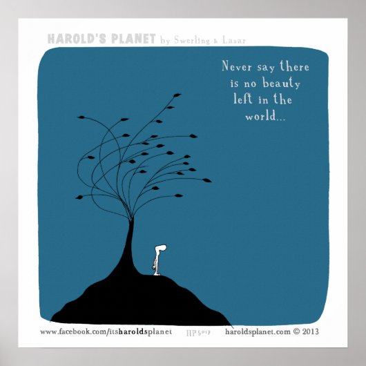 HP5017 Harold's planeet Poster (Voorkant)