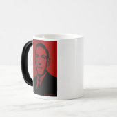 HP Lovecraft Portret Mok (Voorkant links)