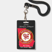 HPB BADGE (Achterkant met lanyard)