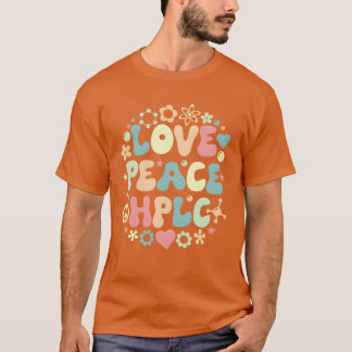 HPLC Vloeistofchromatografie Liefde Retro Vintage T-shirt