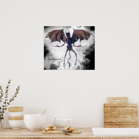 HPL's Nightgaunt Poster (Keuken)