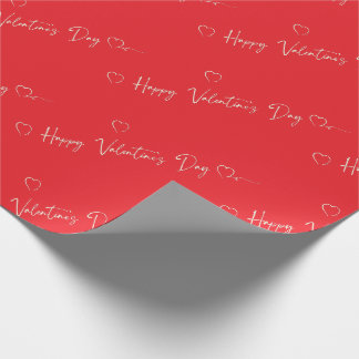 Hppy Valentine's Day gift wrapping Cadeaupapier