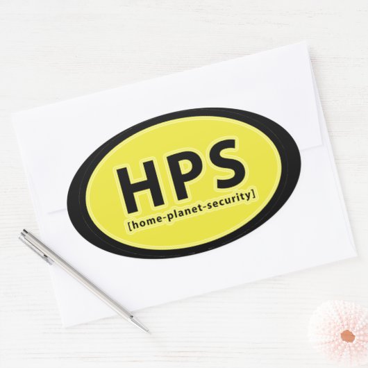 HPS OVALE STICKER (Envelop)