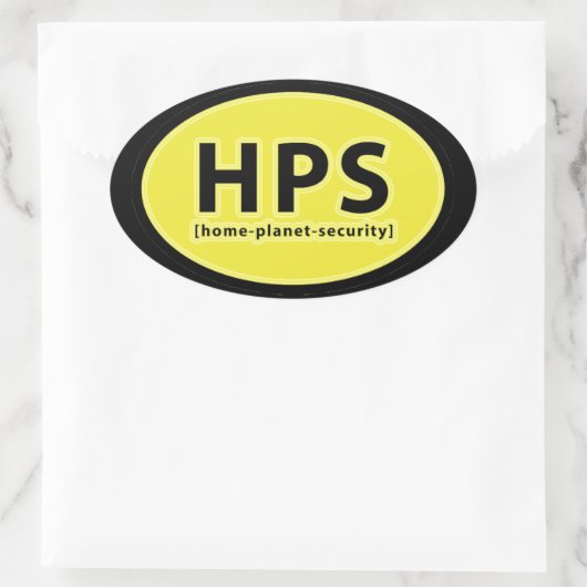 HPS OVALE STICKER (Tas)