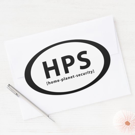HPS OVALE STICKER (Envelop)