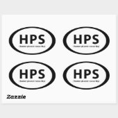 HPS OVALE STICKER (Vel)