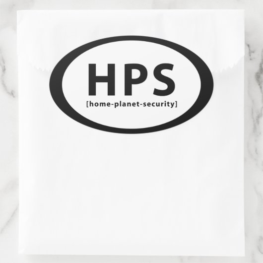 HPS OVALE STICKER (Tas)