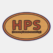 HPS OVALE STICKER (Voorkant)