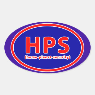HPS OVALE STICKER