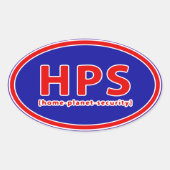 HPS OVALE STICKER (Voorkant)
