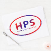 HPS OVALE STICKER (Envelop)