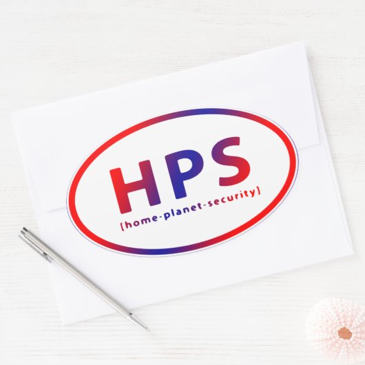 HPS OVALE STICKER (Envelop)