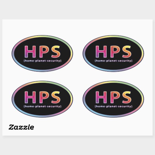 HPS OVALE STICKER (Vel)
