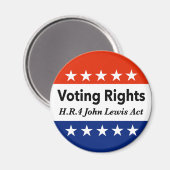 HR4 John Lewis Stemrechtwet Magneet (Voorkant / Achterkant)