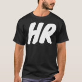 HR - Afdeling Personele Middelen - T-shirt (Voorkant)