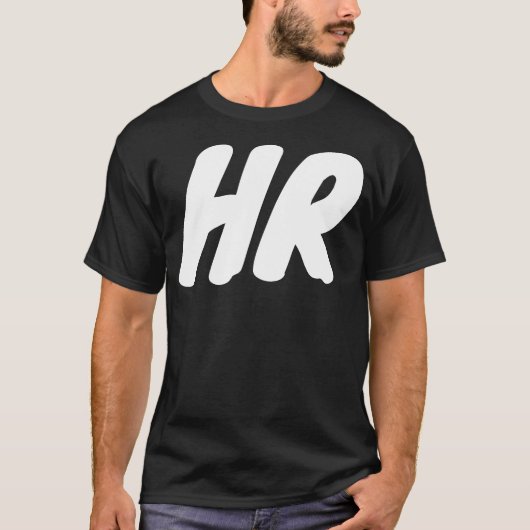 HR - Afdeling Personele Middelen - T-shirt (Voorkant)