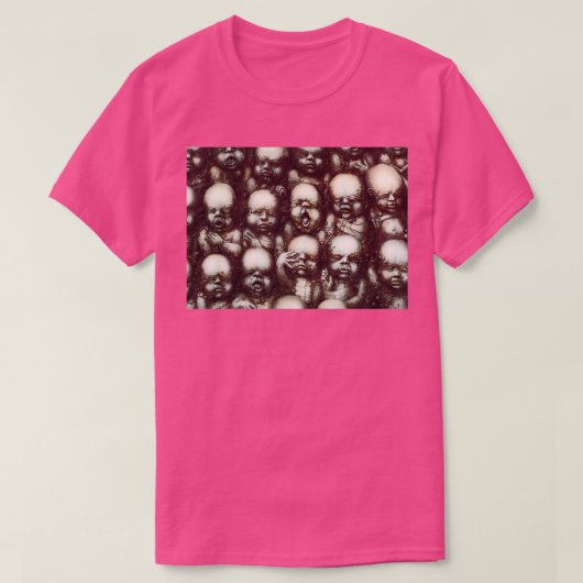 HR Giger Steampunk Babies T-shirt (Design voorkant)