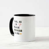 HR Human resources Mok, Cadeaus, Accent Black coff Mok (Voorkant links)