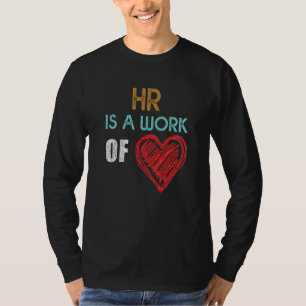 HR is een werk van hartstochtelijke loven van het T-shirt