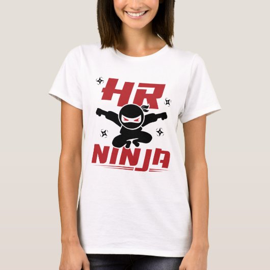HR Ninja Human Resources T-shirt (Voorkant)
