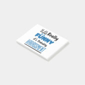 HR Personeel als het echt grappig is Post-it® Notes (Schuin)