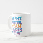 HR Professional Talent Hunter Dream Builder Mug (Devant gauche)