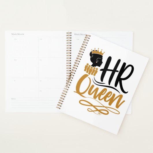 HR Queen Human Resources Women Planner (Display)