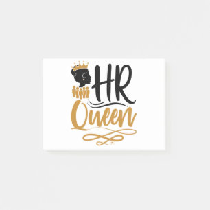 HR Queen Human Resources Women Post-it® Notes