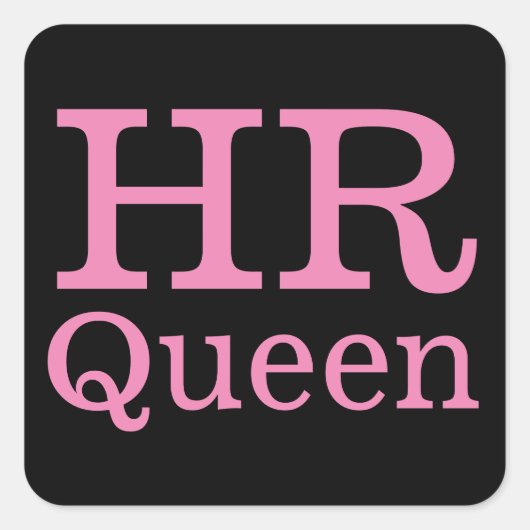 HR Queen 👸👑  Stickers (Voorkant)