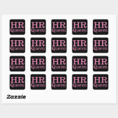HR Queen 👸 🏻 👑 Stickers PERSONNALISABLES (Feuille)