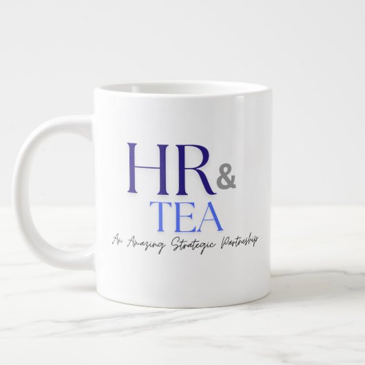 HR & Tea Mok Blauw (Links)
